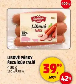 Penny Market Libové párky řezníkův talíř nabídka