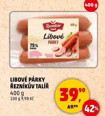 Penny Market Libové párky řezníkův talíř nabídka