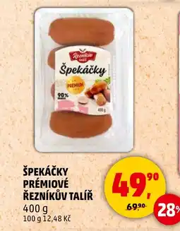 Penny Market Špekáčky prémiové řezníkův talíř nabídka