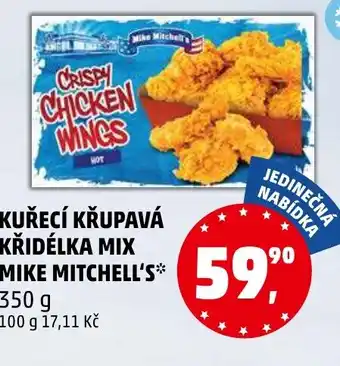 Penny Market Kuřecí křupavá křidélka mix MIKE MITCHELL'S nabídka