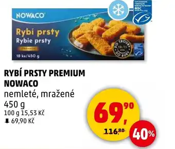 Penny Market NOWACO Rybí prsty premium nabídka