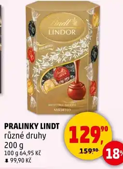 Penny Market LINDT Pralinky nabídka