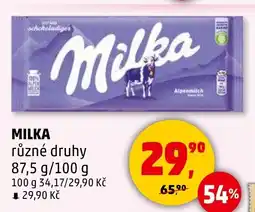 Penny Market MILKA nabídka