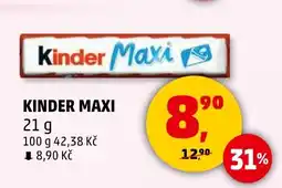 Penny Market Kinder Maxi nabídka