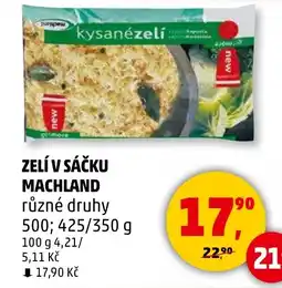 Penny Market MACHLAND Zelí v sáčku nabídka