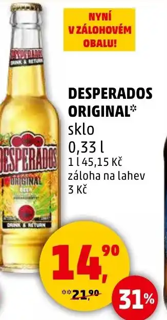 Penny Market DESPERADOS original nabídka