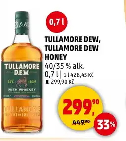 Penny Market TULLAMORE DEW, TULLAMORE DEW Honey nabídka