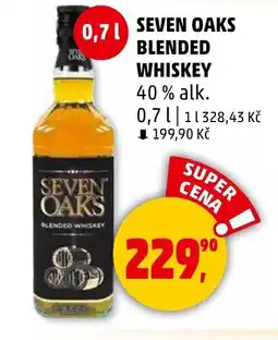 Penny Market Seven Oaks Blended whiskey nabídka