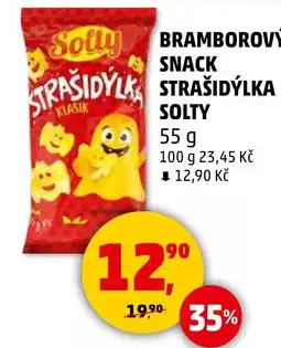 Penny Market SOLTY Bramborový snack strašidýlka nabídka