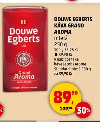 Penny Market DOUWE EGBERTS Káva Grand aroma nabídka