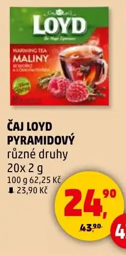 Penny Market Čaj Loyd pyramidový nabídka