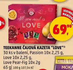 Penny Market TEEKANNE Čajová kazeta "Love" nabídka