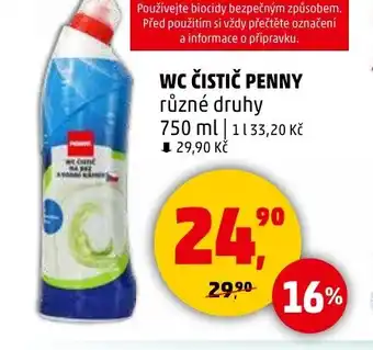 Penny Market PENNY Wc čistič nabídka