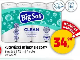 Penny Market Kuchyňské utěrky Big soft nabídka