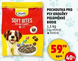 Penny Market BODIE Pochoutka pro psy kroužky poloměkké nabídka