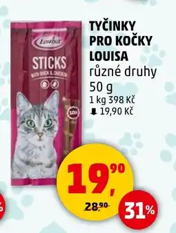 Penny Market LOUISA Tyčinky pro kočky nabídka