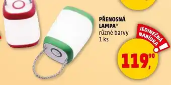 Penny Market Přenosná lampa nabídka