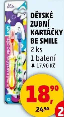 Penny Market BE SMILE Dětské zubní kartáčky nabídka