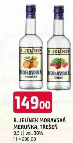 Terno R. JELÍNEK Moravská meruňka třešeň 0,5l nabídka