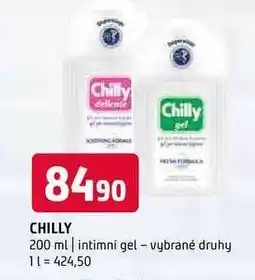 Terno Chilly gel 200 ml intimní gel vybrané druhy nabídka