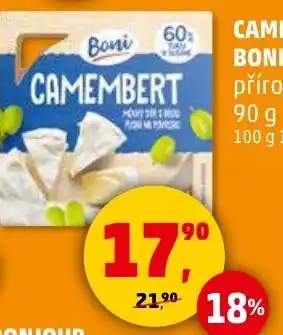 Penny Market BONI Camembert nabídka