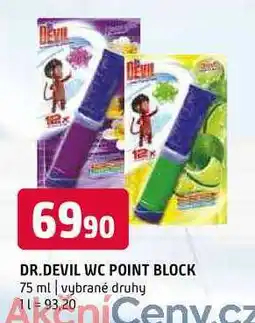 Terno DR.Devil wc point block 75 ml vybrané druhy nabídka