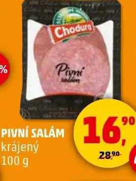 Penny Market Pivní salam nabídka