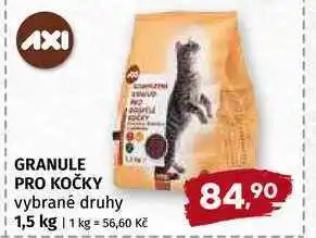 Terno Granule pro kočky vybrané druhy 1,5 kg nabídka