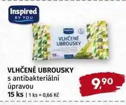 Terno Vlhčené ubrousky s antibakteriální úpravou 15 ks nabídka