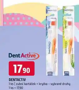 Terno Dentactiv kartáček + krytka vybrané druhy nabídka