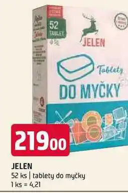 Terno Jelen 52 ks tablety do myčky nabídka