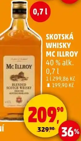 Penny Market MC ILLROY Skotská whisky nabídka