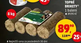 Penny Market Topné brikety nabídka