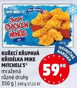 Penny Market MIKE MITCHELL'S Kuřecí křupavá křidélka nabídka