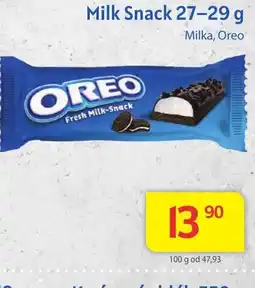 Kubík potraviny OREO Milk Snack nabídka