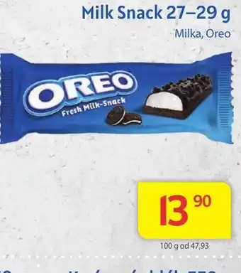 Kubík potraviny OREO Milk Snack nabídka