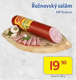 Kubík potraviny Řožnovský salám nabídka