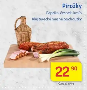 Kubík potraviny Pirožky nabídka