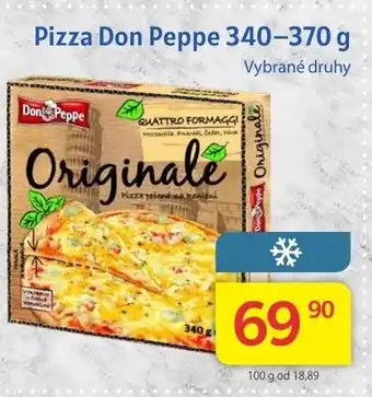 Kubík potraviny Pizza Don Peppe nabídka