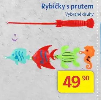 Kubík potraviny Rybičky s prutem nabídka