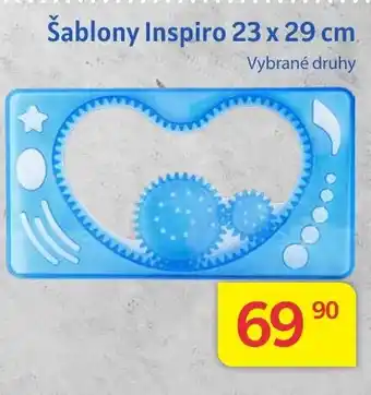 Kubík potraviny Šablony Inspiro nabídka