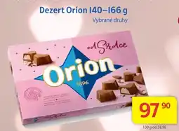 Kubík potraviny Dezert Orion nabídka