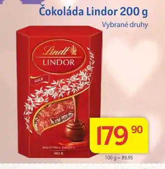 Kubík potraviny Čokoláda Lindor nabídka