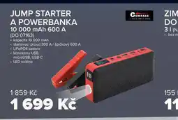 Auto Kelly Jump starter a powerbanka 10000 mah 600 a nabídka