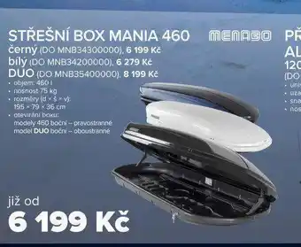 Auto Kelly Střešní box mania 460 nabídka