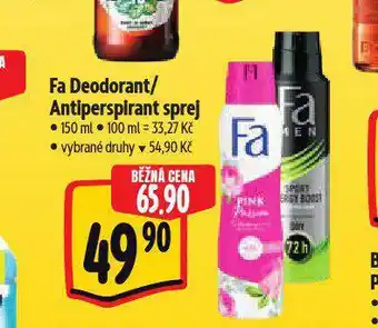 Albert Fa deodorant nabídka