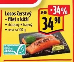 Albert Losos čerstvý filet s kůží nabídka