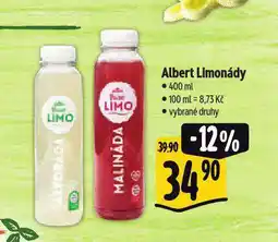 Albert Limonády nabídka