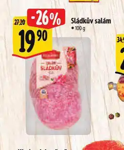 Albert Sládkův salám nabídka
