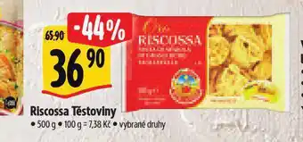 Albert Riscossa těstoviny nabídka